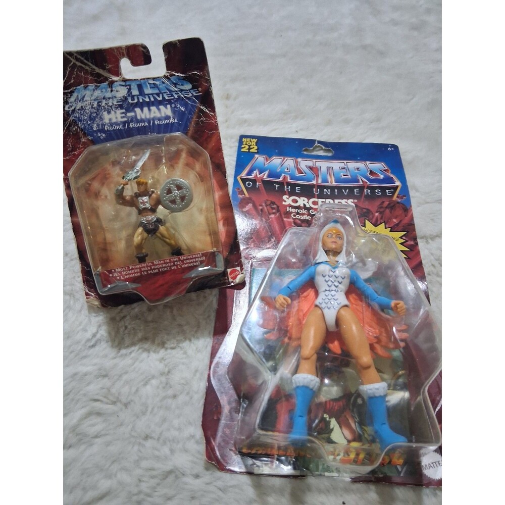 Masters of the Universe He-Man & Sorceress Action Figures